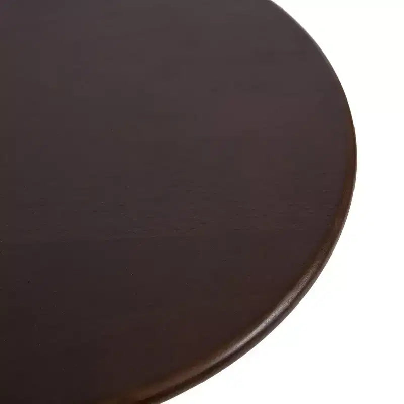 Tavolino d'appoggio in legno e metallo, 14x14x24, Marrone
