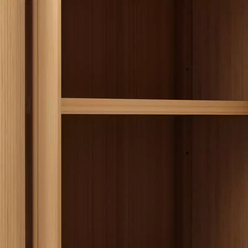 Madia/Credenza a buffet in bambù, mobiletto portaoggetti da bagno, mobiletto da bar per caffè, mobiletto da pavimento autoportante per cucina, soggiorno, bagno