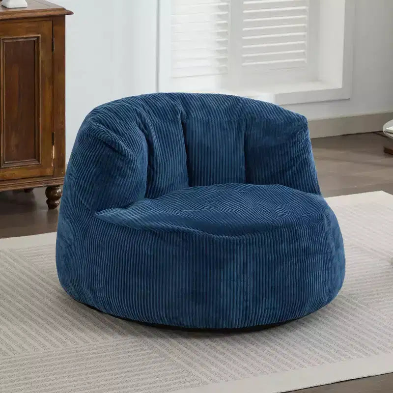 Poltrona a sacco da 95 cm per tutte le età, adatta per soggiorno, camera da letto e sala giochi