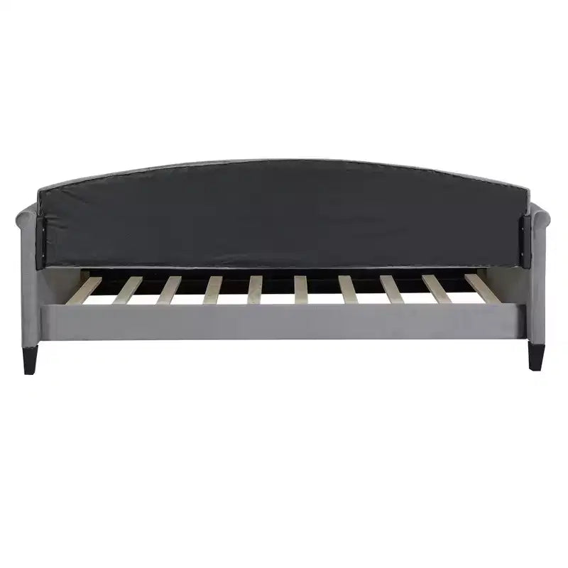 Lettino moderno di lusso con bottoni trapuntati, 80,7''L x 45,6''W