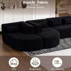 144 Divano imbottito con due chaise longue e cinque cuscini