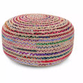 Mattise Boho Contemporary Round Large Pouf