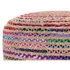 Pouf Rotondo Grande Boho Contemporaneo