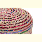 Pouf Rotondo Grande Boho Contemporaneo