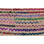 Pouf Rotondo Grande Boho Contemporaneo