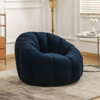 Bean Bag Chair, Bean Bag Sofa Chair with Armrests Stuffed High-Density Foam, Lazy Sofa Comfy Chairs BeanBag Chair for Adults in Living Room