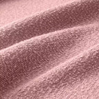 Pouf Sgabello Ottomano in Bouclé di Poliestere Moderno, Poggiapiedi Imbottito per Soggiorno Camera da Letto Ufficio