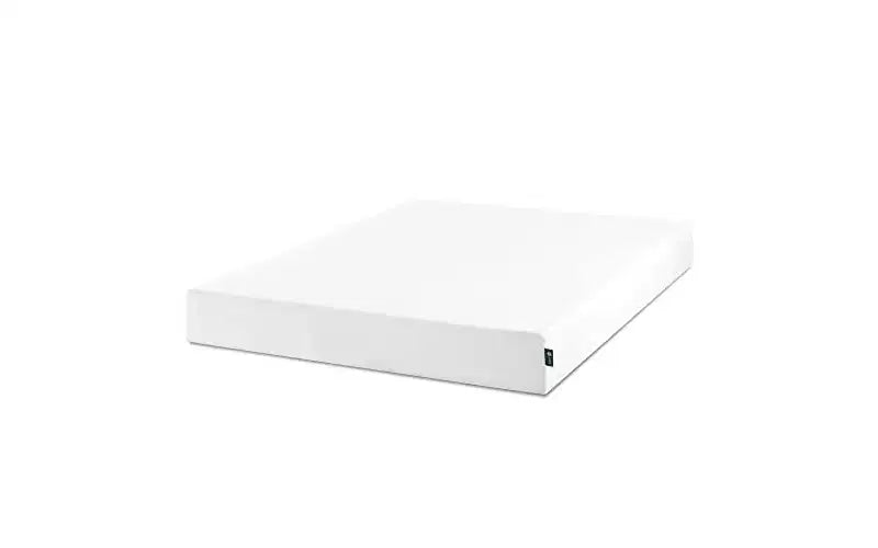 Materasso matrimoniale da 20 cm in memory foam al tè verde, senza fibra di vetro, rigidità media, sollievo dalla pressione zonale, schiume e tessuto certificati sicuri